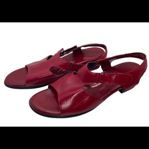 SAS Tripad Comfort Women’s Red Sandals Size 11 Open Toed Shoes